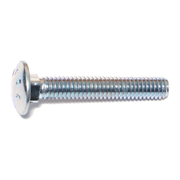 Midwest Fastener Carriage Bolt, Square Neck, 18 (Coarse), 2 in L, Steel, Zinc Plated, 15 PK 34885 - main